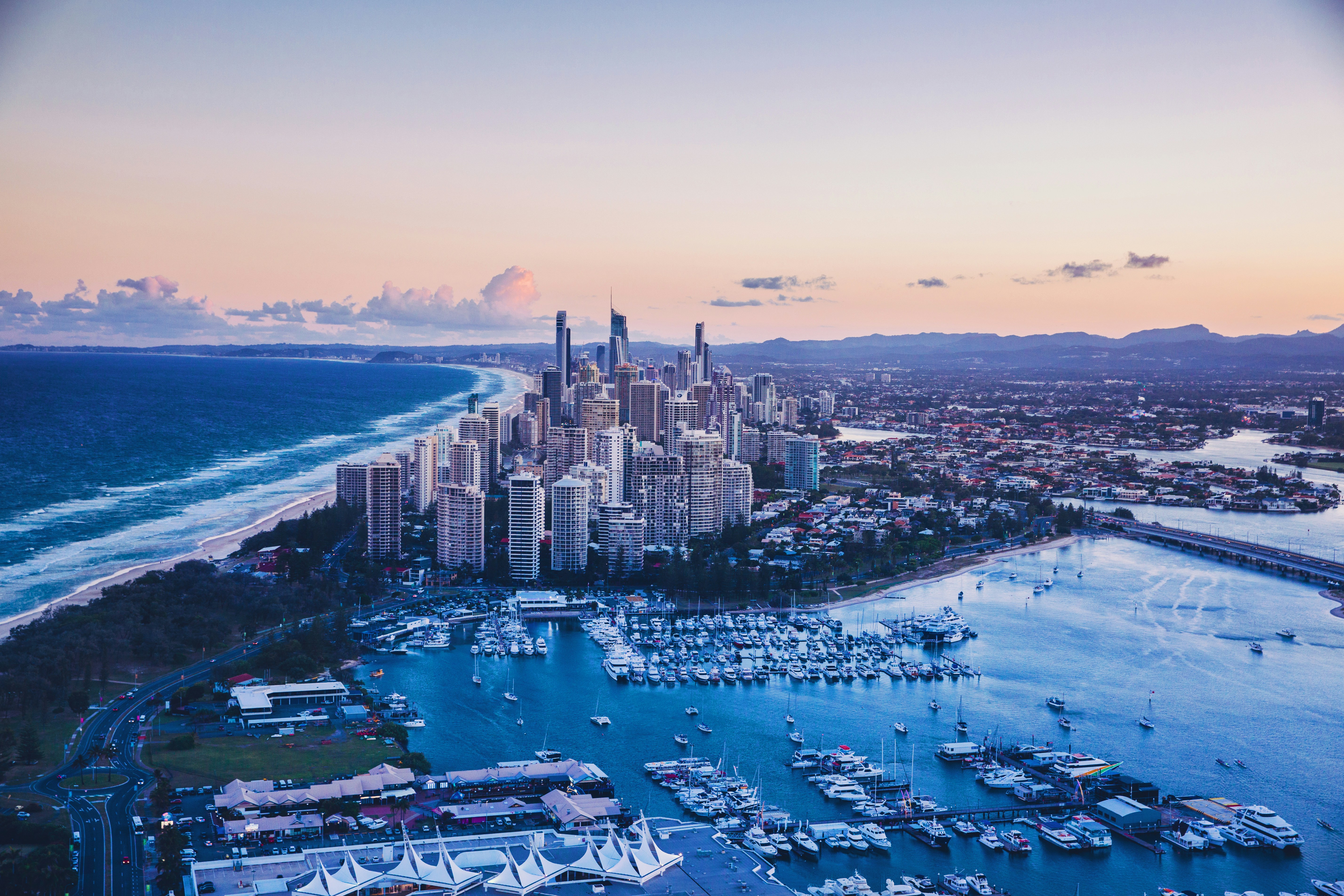Skyline of Gold Coast
